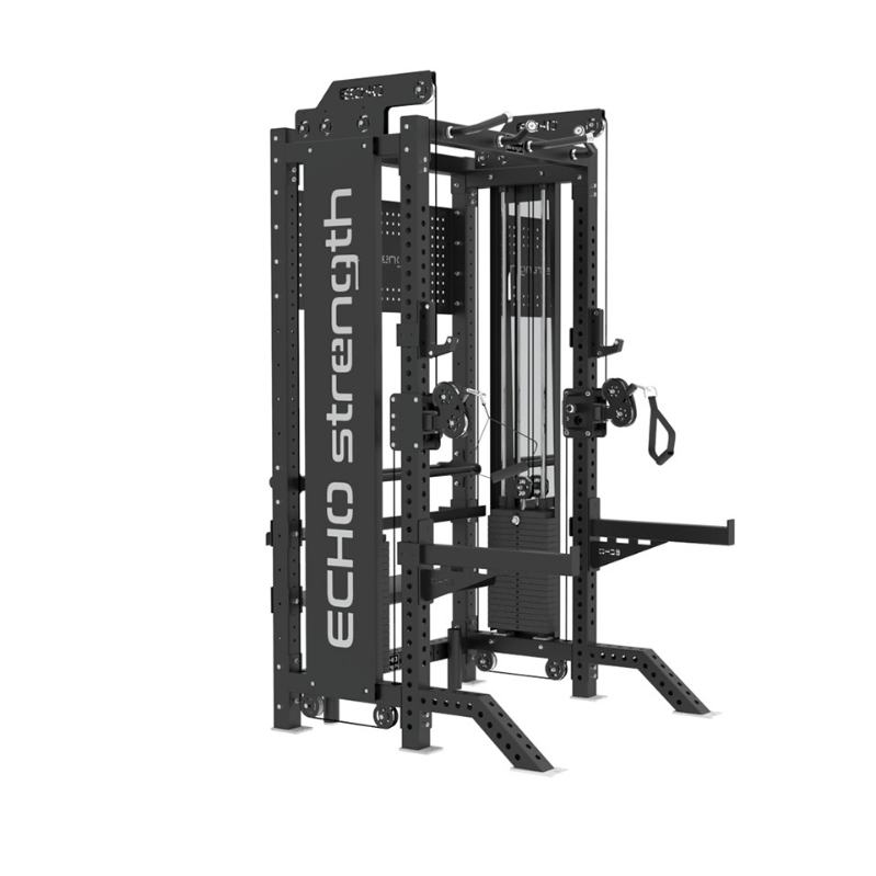 Half Rack Functional Trainer Combo with Storage – Echo Strength Depot