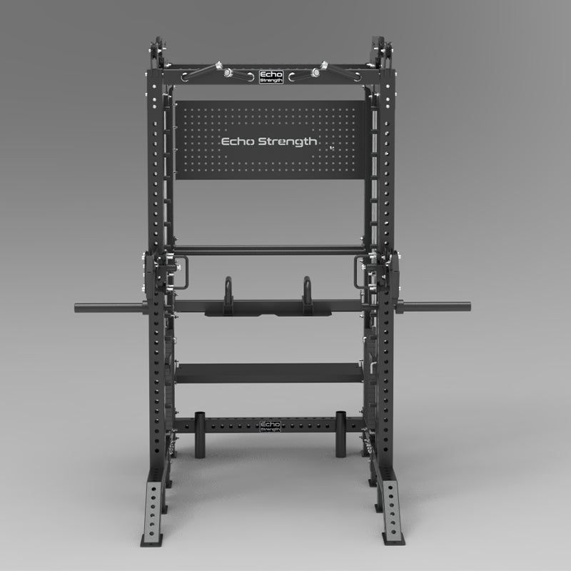 Smith Functional Trainer Combo Machine with Storage Rack