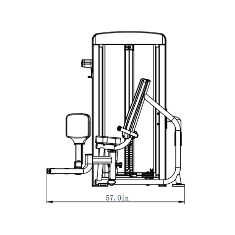 Commercial Inner Outer Thigh Machine
