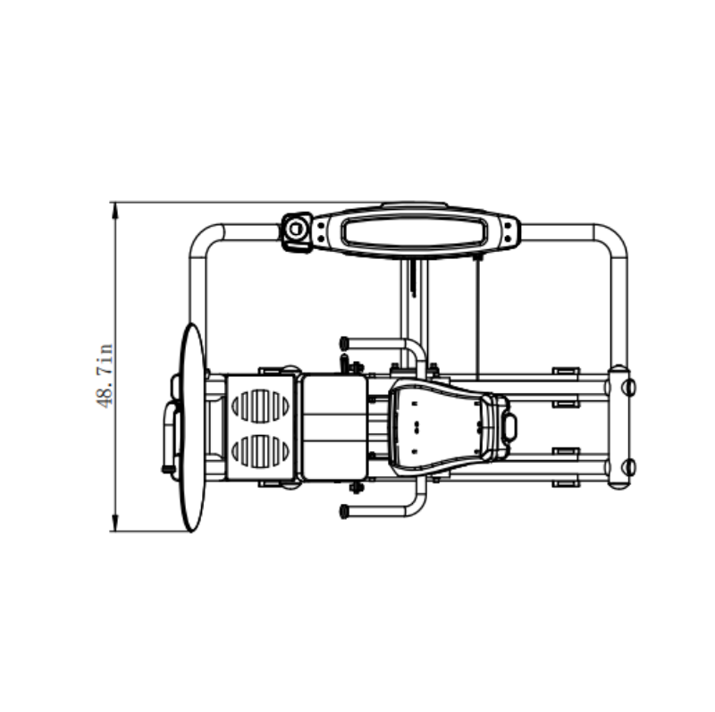 Commercial Seated Leg Press