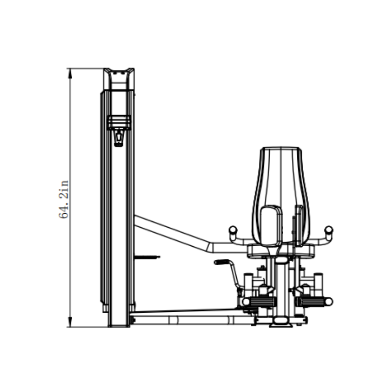 Commercial Inner Outer Thigh Machine