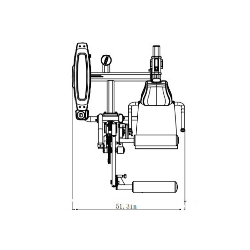 Commercial Leg Extension Leg Curl Machine
