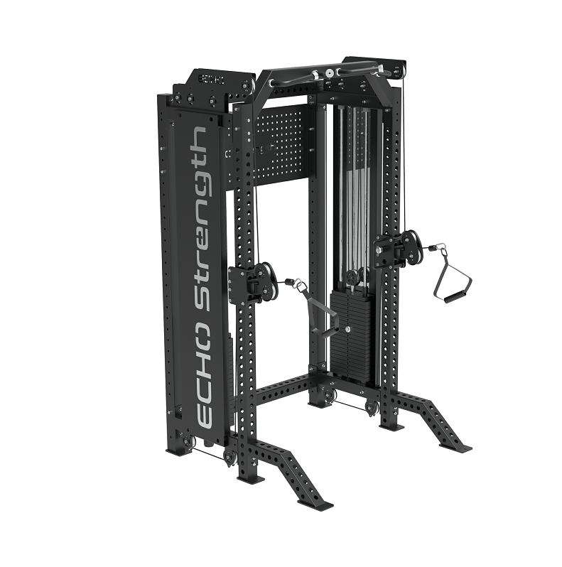 Echo Strength - (86" Height) Half Rack Functional Trainer Combo