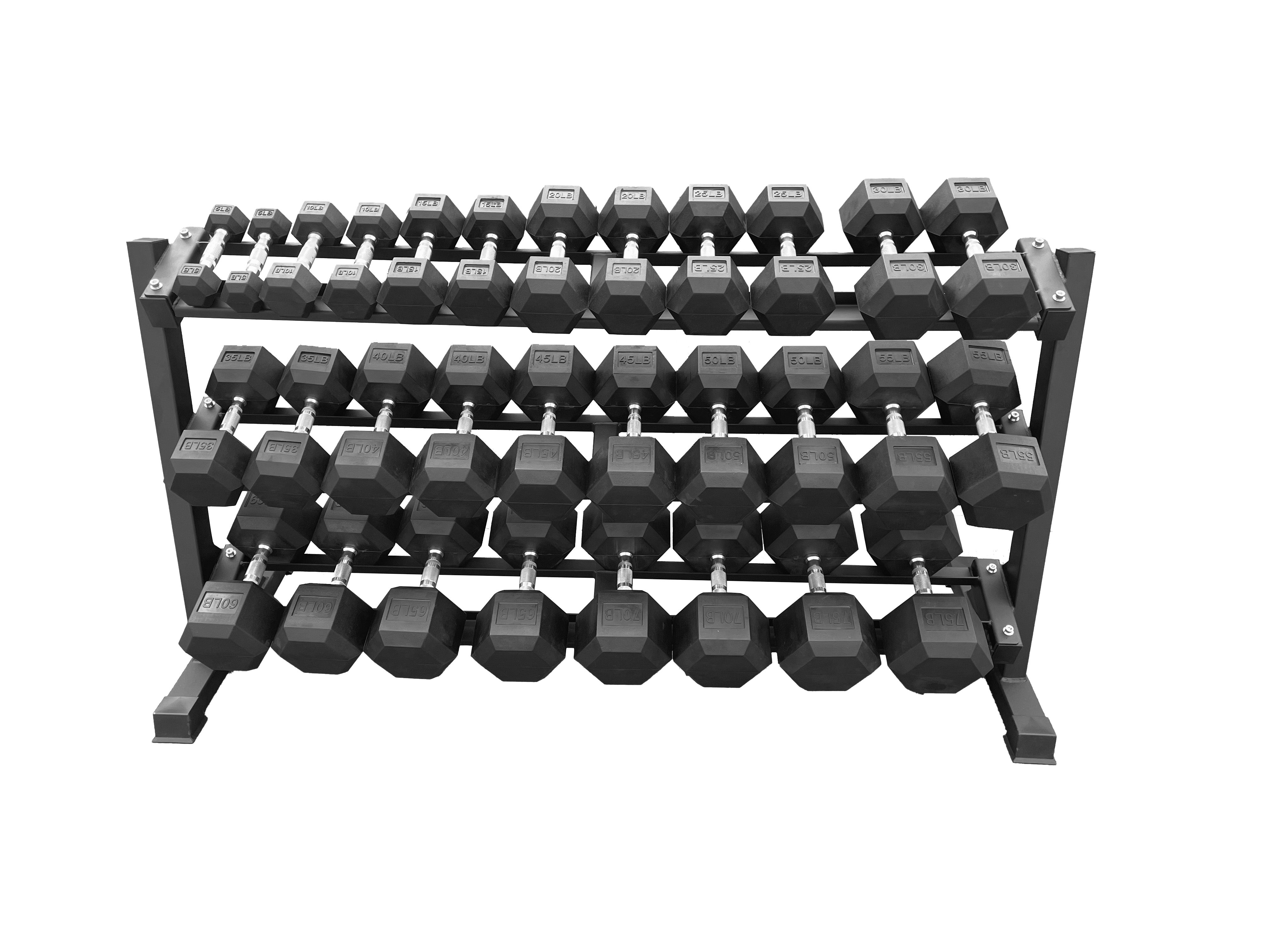 Rubber Hex Dumbbell Sets Online Order Free Shipping