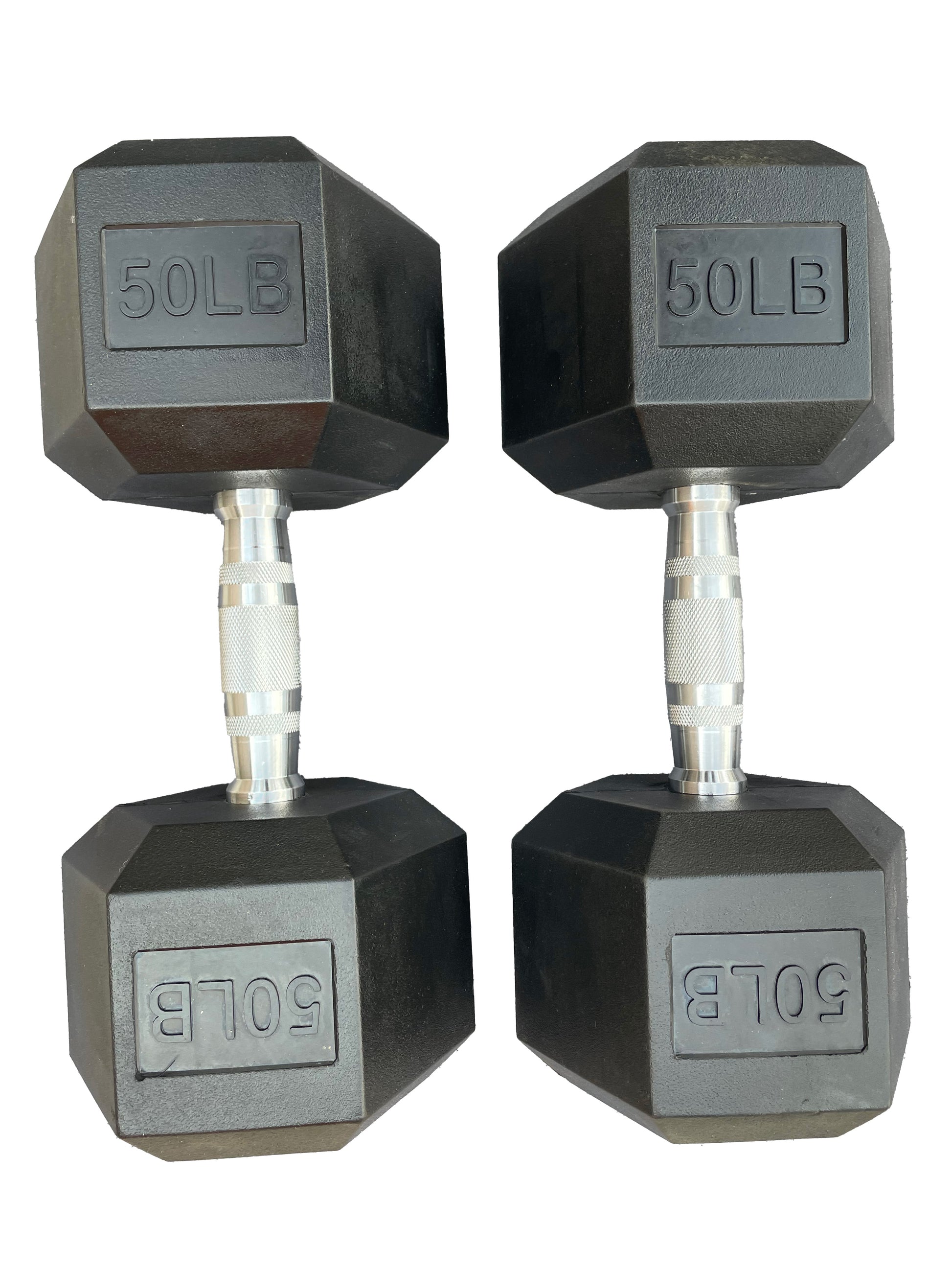 Rubber Hex Dumbbells – Echo Strength Depot - Main Image
