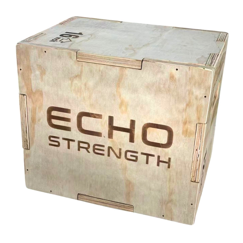 Echo Strength 3-in-1 Wood Plyo Boxes