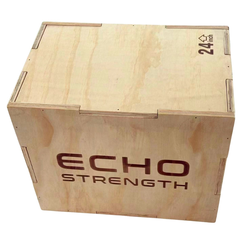Echo Strength 3-in-1 Wood Plyo Boxes