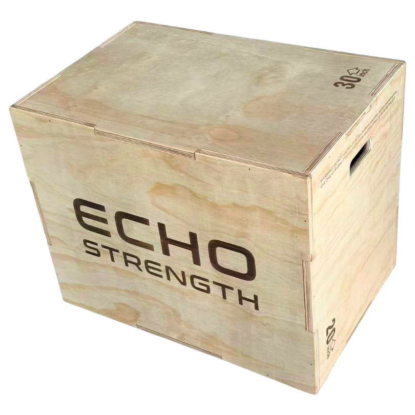 Echo Strength 3-in-1 Wood Plyo Boxes