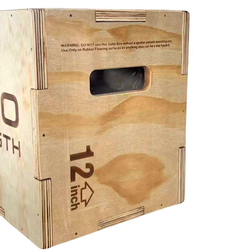 Echo Strength 3-in-1 Wood Plyo Boxes