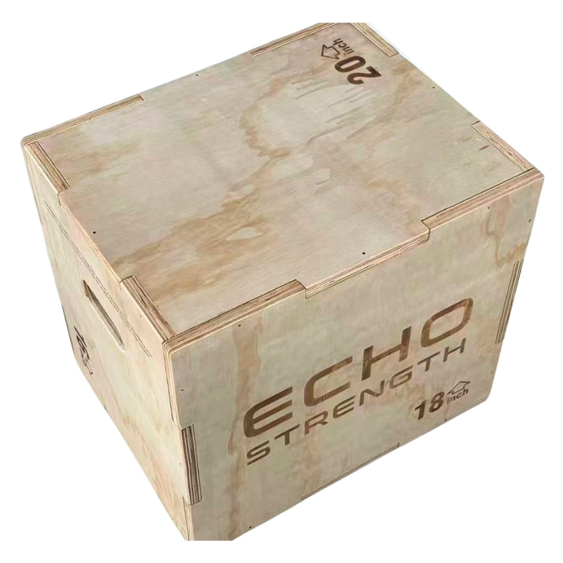Echo Strength 3-in-1 Wood Plyo Boxes