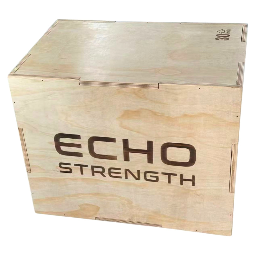 Echo Strength 3-in-1 Wood Plyo Boxes