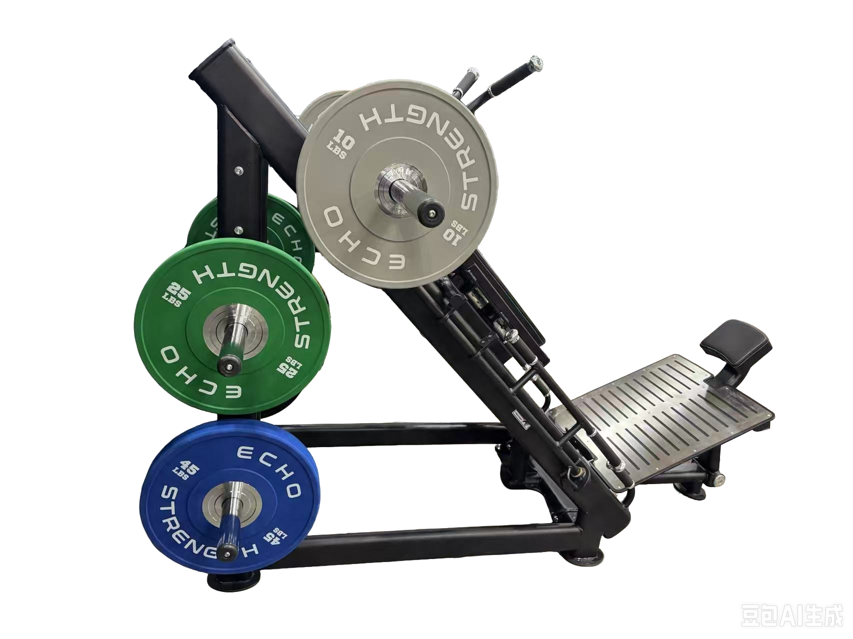 Plate Loaded 45 Degree Leg Press Hack Squat Combo (Pre Order 10-12 Weeks)