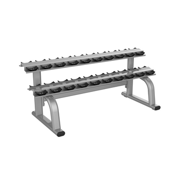 2 Tier Dumbbell Rack with Saddles