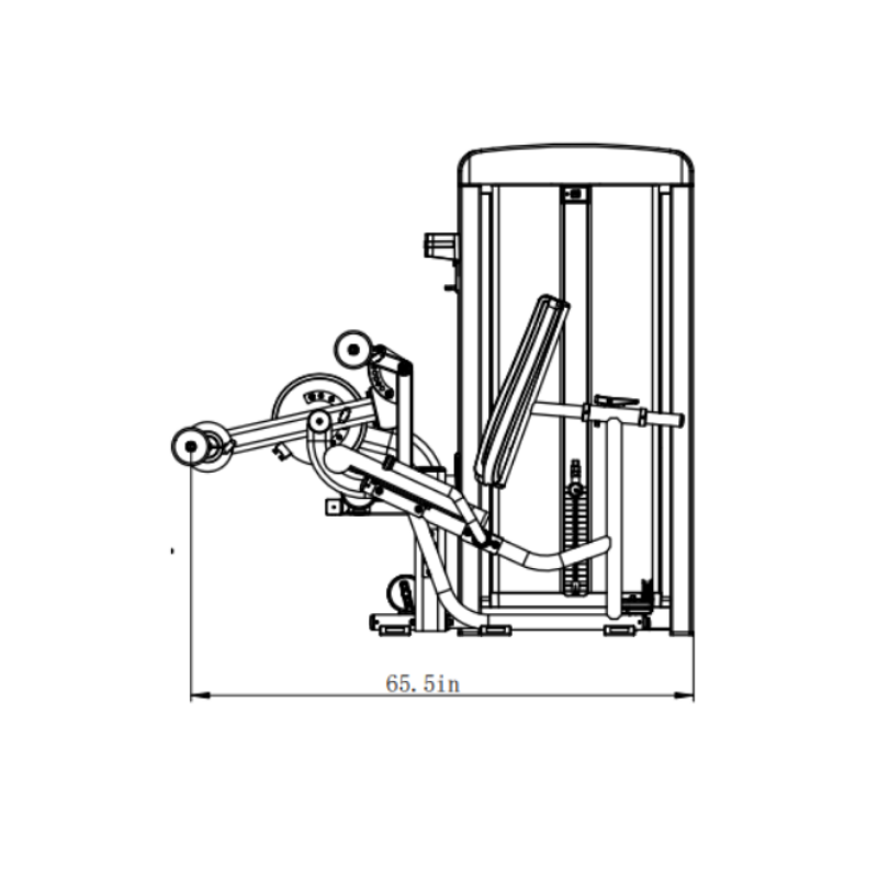 Commercial Leg Extension Leg Curl Machine