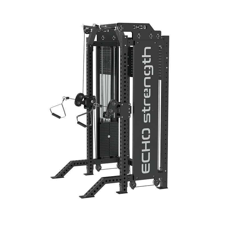 Echo Strength - (86" Height) Half Rack Functional Trainer Combo