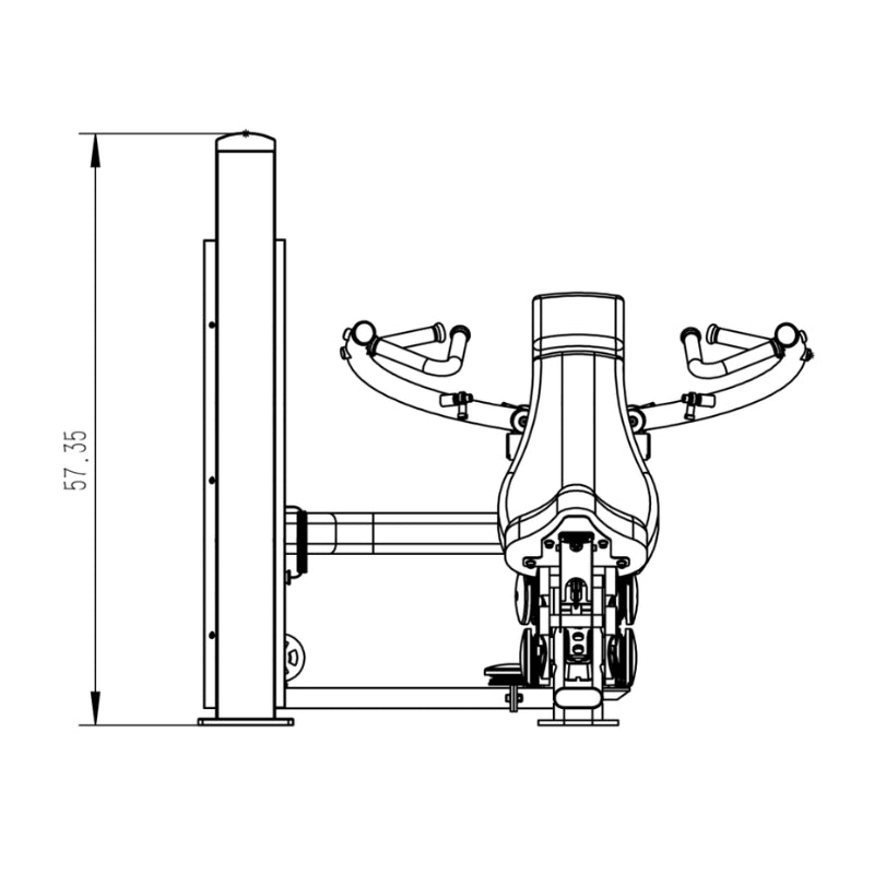 Pro Series Military Press (300 LB Stack)