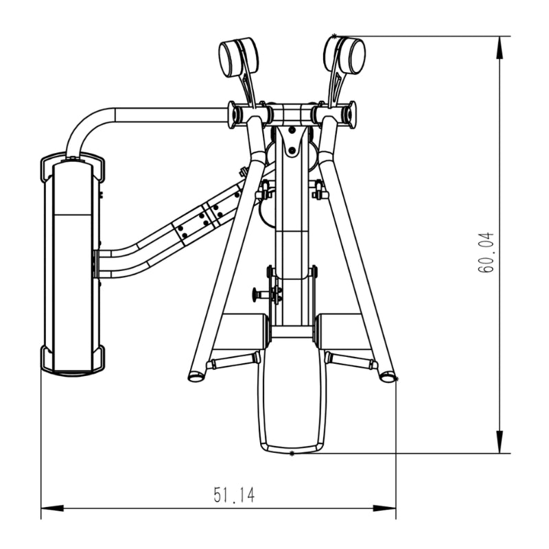 Pro Series Seated Lat Pulldown (300 LB Stack)