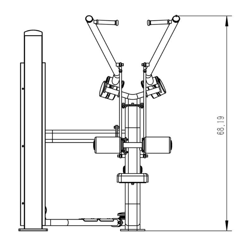 Pro Series Seated Lat Pulldown (300 LB Stack)