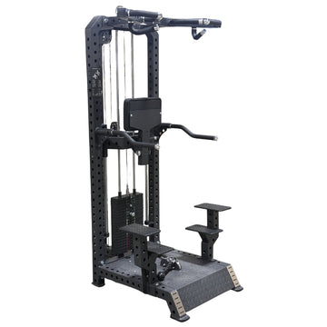 Assisted Chin Up / Dip Machine with Belt Squat Combo (Pre-order 10-12 Weeks)