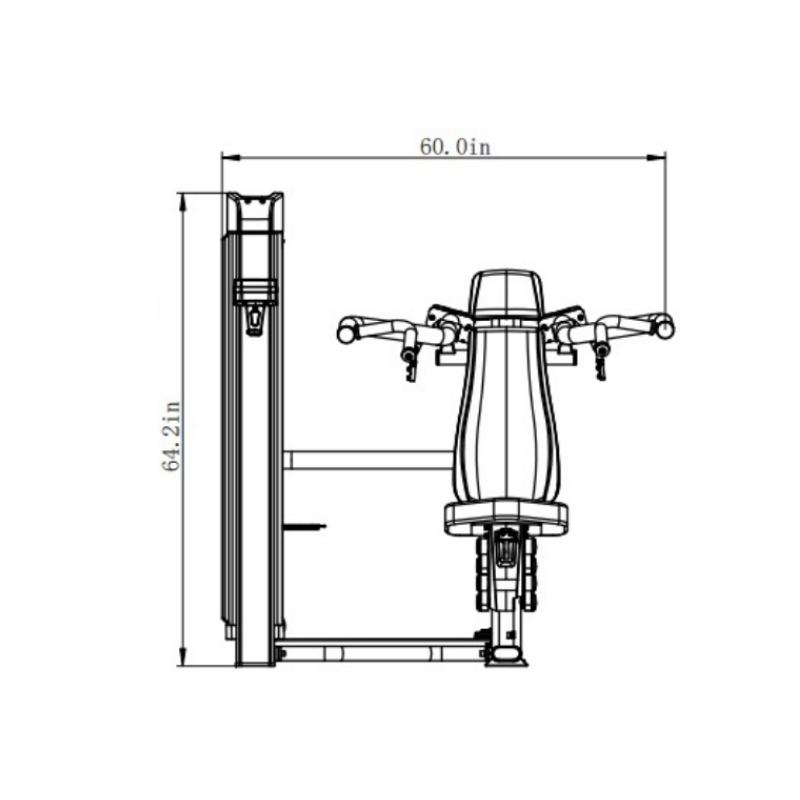 Commercial Shoulder Press Machine