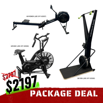 Air Package: Air Rower, Ski Erg, Air Bike