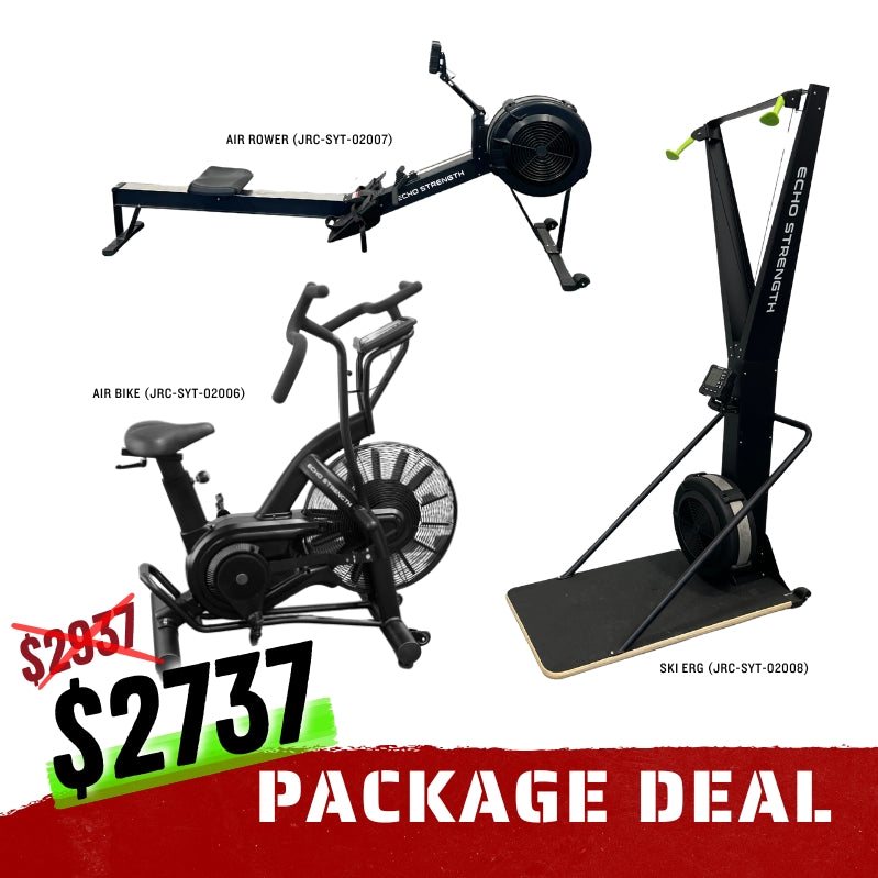 Cardio Equipment Package: SkiErg, Air Bike and Air Rower