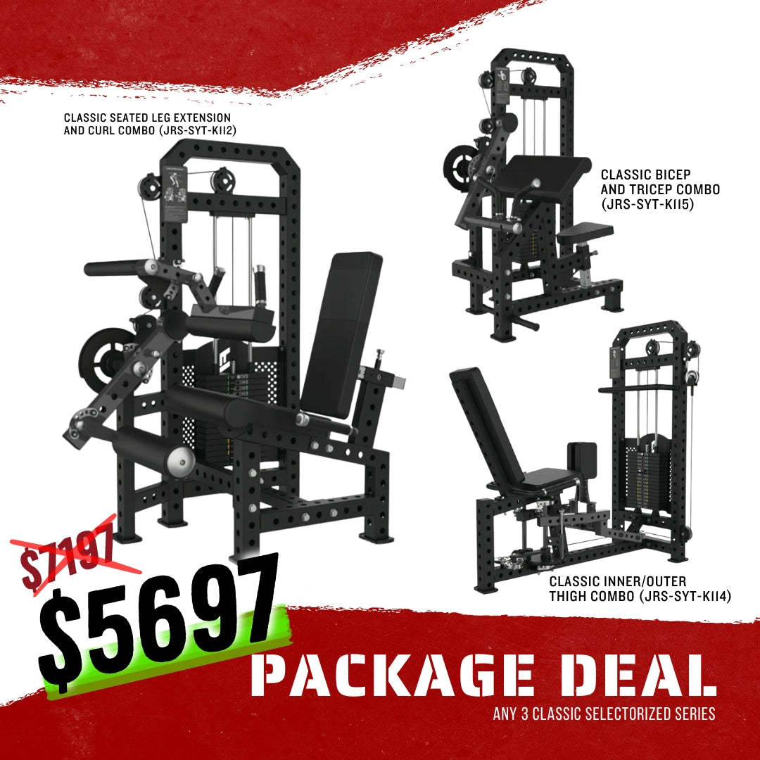 Classic Series Selectorized Machine Package (Choose Any 3)