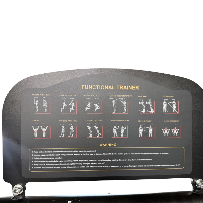 Pro Series- Functional Trainer with Climb Holds