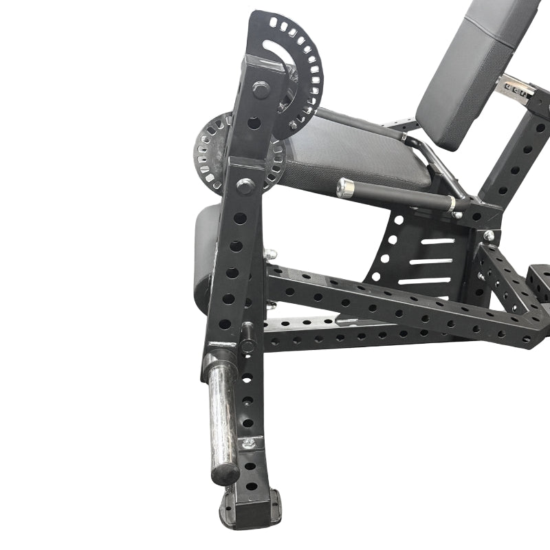 Commercial-Grade Plate Loaded Leg Extension and Curl Combo