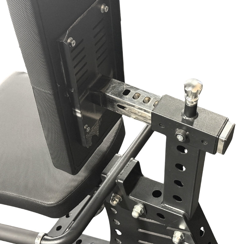 Commercial-Grade Plate Loaded Leg Extension and Curl Combo