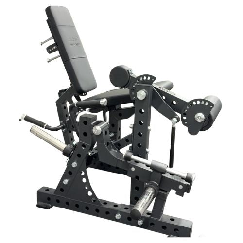 Commercial-Grade Plate-Loaded Leg Extension and Prone Leg Curl