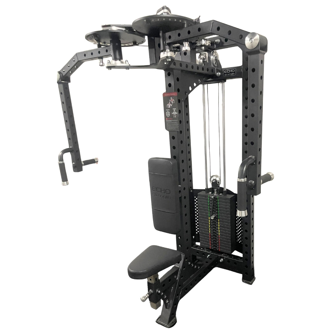 Pec Deck Rear Delt Fly Machine | Garage Gym Equipment | ECHO