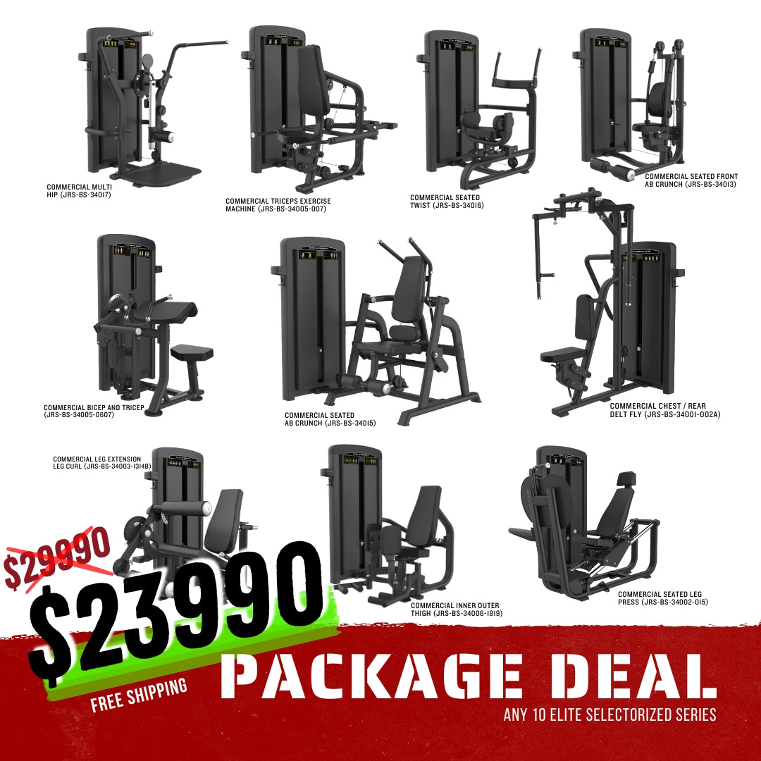Elite Series Commercial Selectorized Package (Choose Any 10)