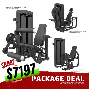 Elite Series Commercial Selectorized Package (Choose Any 3)