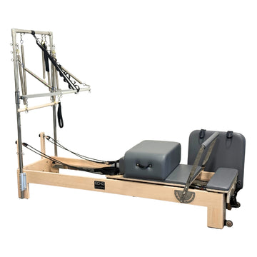 Beechwood Pilates Reformer with Tower