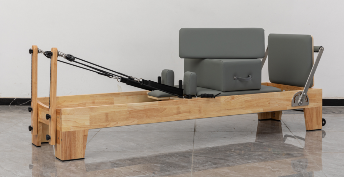 Pilates Premium Wood Reformer Bundle