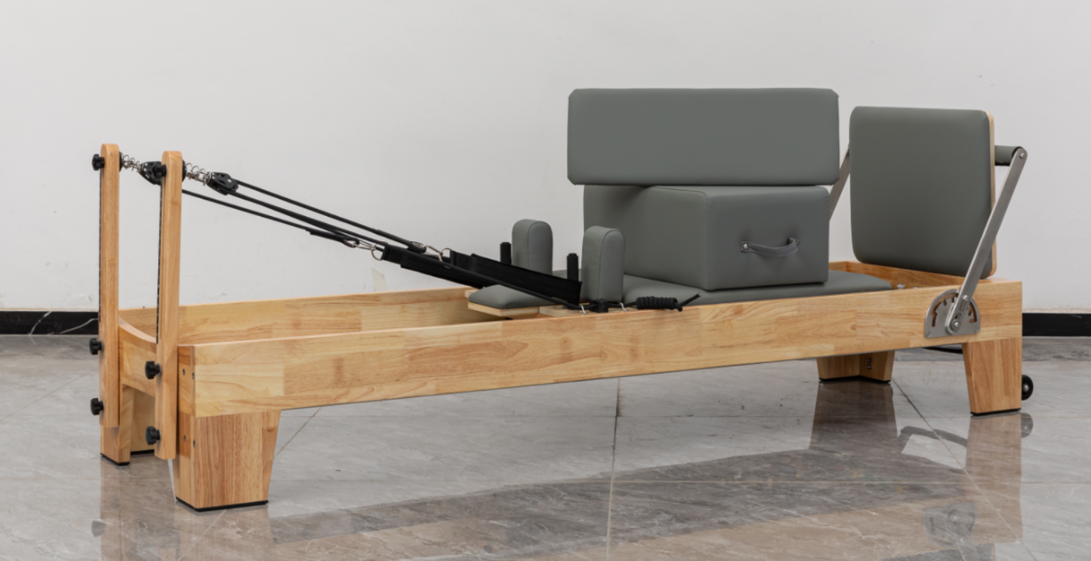 Pilates Premium Wood Reformer Bundle