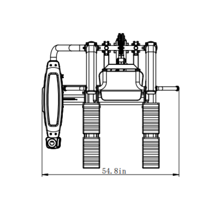 Commercial Assisted Chin Dip Combo Machine