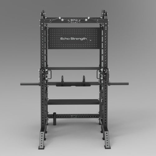 Echo Strength - Smith Functional Trainer Combo Machine with Storage Rack  PICK UP ONLY