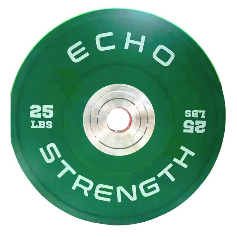 Echo Strength Calibrated Rubber Color Bumper Plates (Pre Order 6-8 Weeks)
