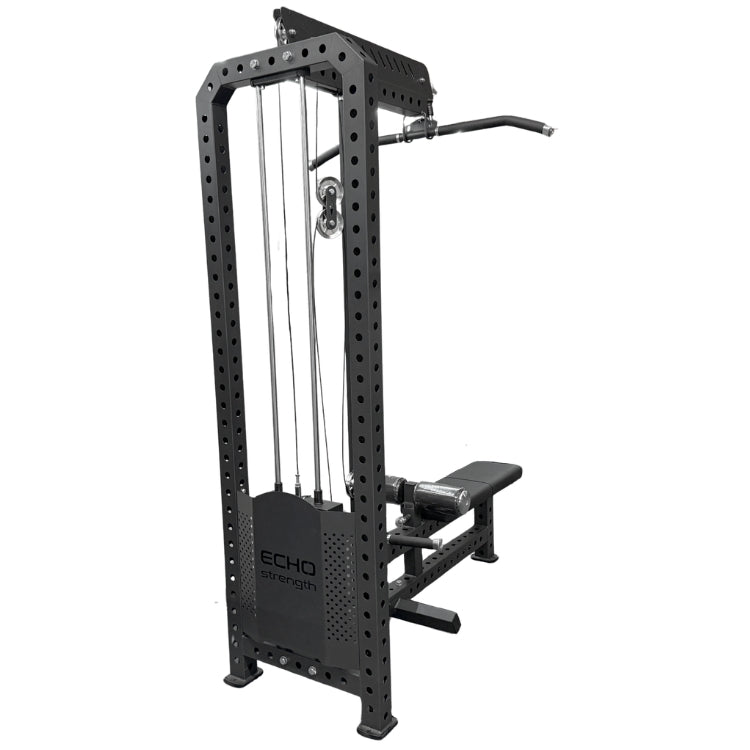 Commercial-Grade Classic Lat Pulldown Low Row Machine
