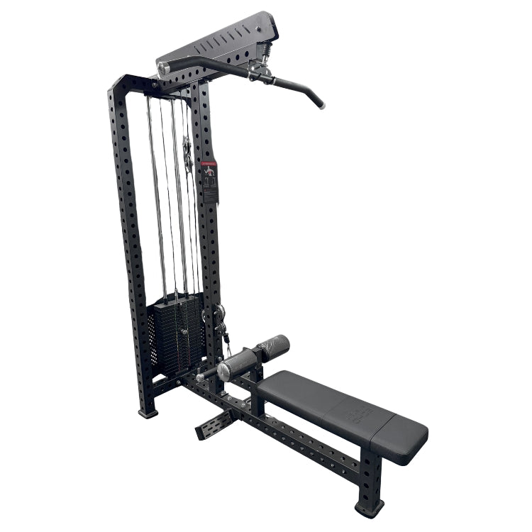 Commercial-Grade Classic Lat Pulldown Low Row Machine