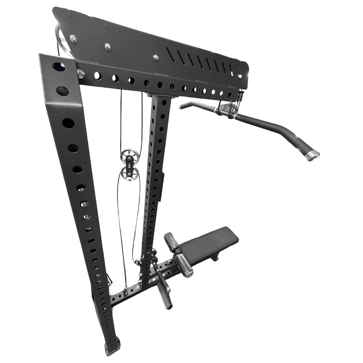Commercial-Grade Classic Lat Pulldown Low Row Machine
