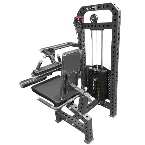 Seated Leg Extension & Leg Curl Combo | Selectorized Machine – Echo ...