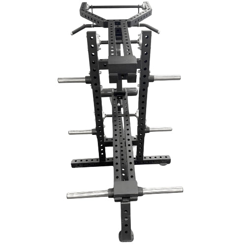 Commercial-Grade Plate Loaded Lat Pulldown and Triceps Combo