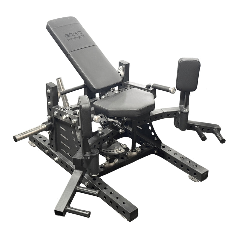 Commercial-Grade Plate Loaded Hip Adduction and Hip Abduction Machine