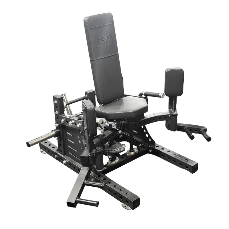 Commercial-Grade Plate Loaded Hip Adduction and Hip Abduction Machine