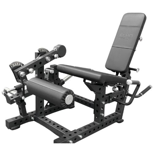 Commercial-Grade Plate-Loaded Leg Extension and Prone Leg Curl