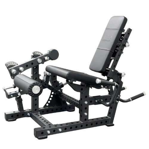 Commercial-Grade Plate-Loaded Leg Extension and Prone Leg Curl