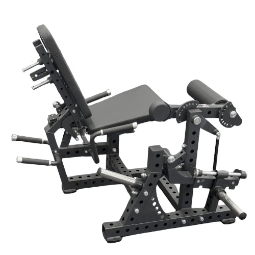 Commercial-Grade Plate-Loaded Leg Extension and Prone Leg Curl